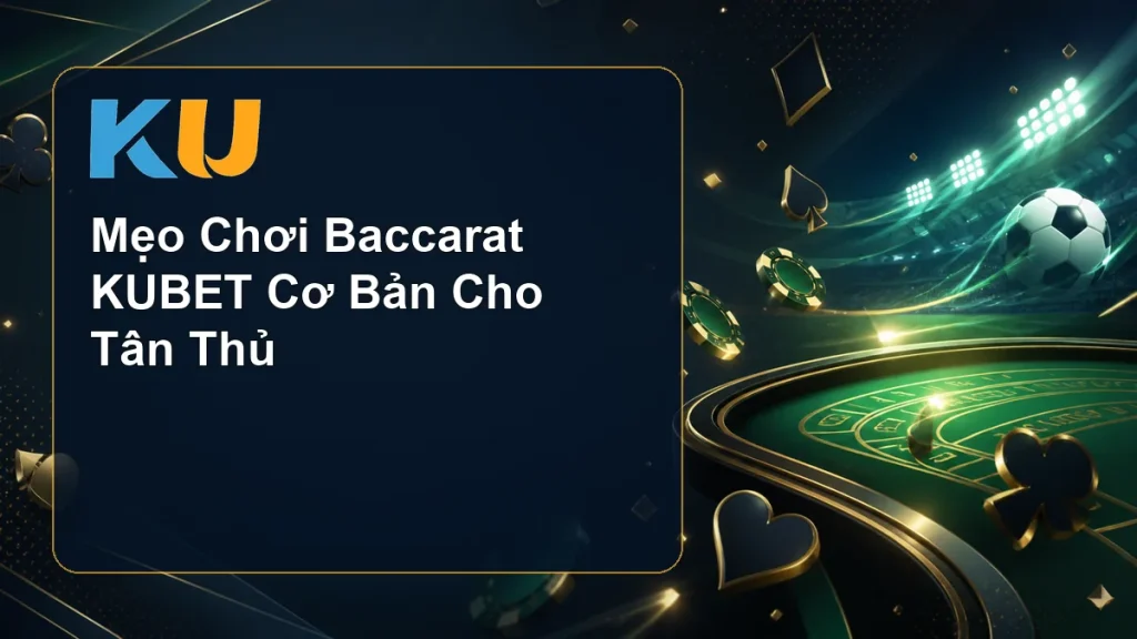 Mẹo Chơi Baccarat KUBET Cơ Bản Cho Tân Thủ - hình đại diện KU 109
